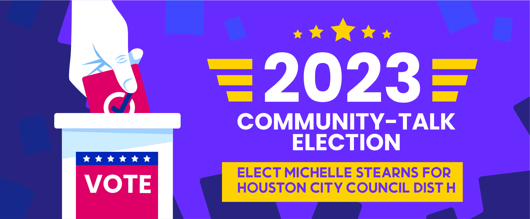 Michelle Stearns for Houston City Council District H Political Candidate